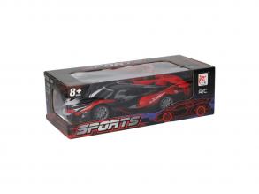 RC távirányítós versenyautó, piros