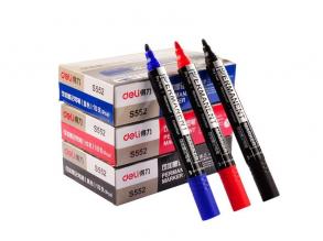 Deli kerek hegyű fekete alkoholos filc