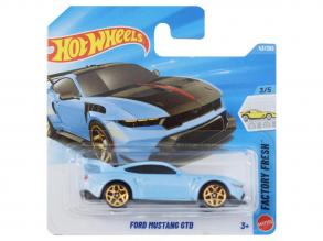 Hot Wheels: Ford Mustang GTD kék kisautó 1/64 - Mattel