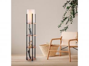 Opviq, 211LMP1103, Skandináv állólámpa, fekete és réz, 130 cm magasság