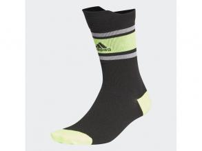 Ask Sportblock Adidas férfi fekete/sárga/zöld színű training zokni