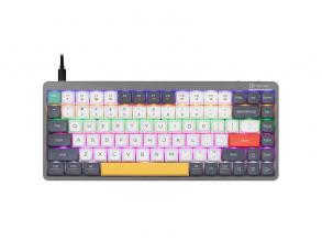 Tracer TRAKLA47279 FINA 84 GameZone US (Red Switch) Rainbow vezetékes/vezeték nélküli szürke mechanikus billentyűzet