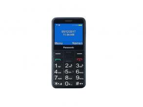 Panasonic KX-TU150 senior 2,4" fekete mobiltelefon