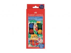 Faber-Castell 24mm 12 színű vízfesték készlet