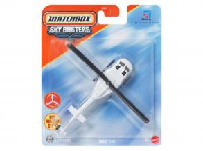 Matchbox Sky Busters: Bell 205 helikopter modell 1/64 - Mattel