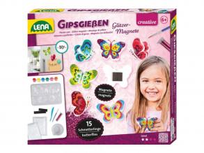 LENA: Pillangós gipszkiönto és hutomágnes készíto szett
