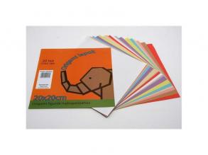 20x20 cm origami lapok