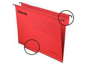 Esselte Pendaflex A4 standard 25db/cs piros függőmappa