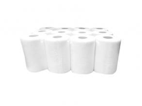 Tekercses kéztörlő 14cm 2 rétegű fehér tissue 12 tekercs/csomag