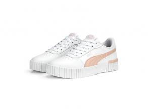 Carina 2.0 Jr Puma gyerek fehér/pink színű utcai cipő