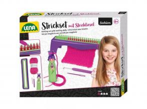 LENA: Kreatív köto és horgoló készlet körmöcskével és fonállal