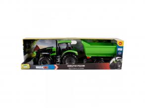 LENA: Worxx Deutz-Fahr Agrotron 7250 TTV traktor pótkocsival dobozban 74cm