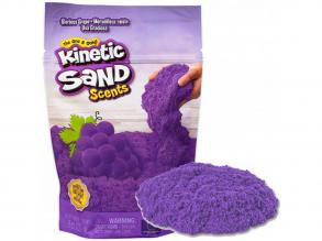 Kinetic Sand Scents: Illatos homokgyurma 227g - Szőlő - Spin Master