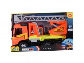 LENA: Worxx Volvo FMX létrás tűzoltóautó dobozos 48cm