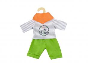 Rókás játékbaba ruha szett - 35-45 cm