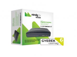 mindigTV PRÉMIUM Gyerek csomag Dekóderrel 6 hó Előre fizetett szolgáltatás