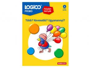 Logico primo: Feladatkártyák - Több? Kevesebb? Ugyanannyi?