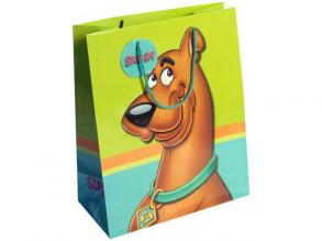 Scooby-Doo zöld normál méretű ajándéktáska 11x6x15cm