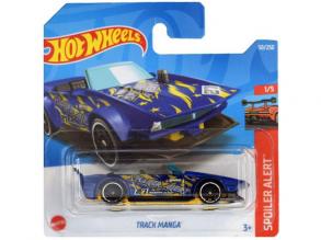 Hot Wheels: Track Manga kék-sárga kisautó 1/64 - Mattel