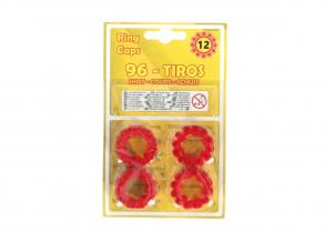 Pisztoly patron, 12 lövés 8 gyűrű bliszterben (96)