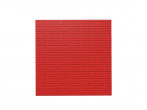 BiOBUDDi építő alap, 25x25 cm - piros