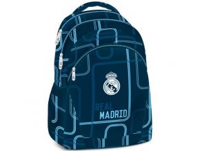 Real Madrid tinédzser hátizsák kék színben