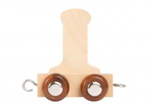 Small Foot - Fa betűvonat - I betű - 12 darabos szett