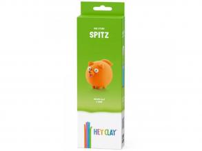 Hey Clay: Pihe-puha Spitz kutyus gyurmaszett