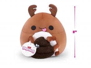 ZURU Snackles Core Penny kerek plüss, 20 cm