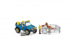 SchleichŽ 41464 terepjáró dínóval