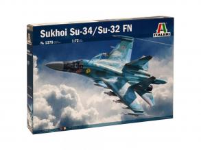 Italeri 1/72 Sukhoi Su-34/Su-32 FN vadászbombázó repülőgép makett