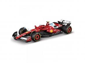 Bburago: Ferrari SF-25 F1 versenyautó fém autómodell 1/43 (Lewis Hamilton #44)