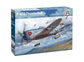 Italeri 1/48 P-47D Thunderbolt repülőgép makett