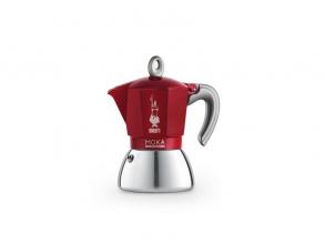 Bialetti Moka 6946 Induction 6 adagos piros kotyogós kávéfőző