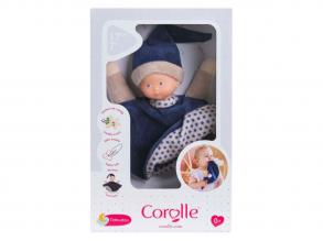 Corolle Tidoudou  Kék puha baba kendő, 17 cm