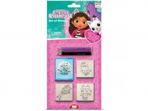 Gabi babaháza nyomda szett ceruzákkal - Multiprint