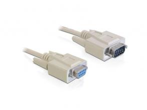 Delock 82984 RS-232 Sub-D9 apa/anya 2m soros kábel