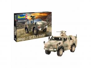 Revell modellkészlet Dingo 2 GE A3.3 PatSi harckocsi 1:35 - 238 alkatrész.