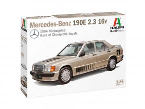 Italeri 1/24 Mercedes-Benz 190E 2.3 16V autó makett
