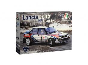 Italeri: Lancia HF Integrale autó makett, 1:24