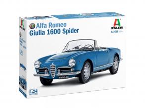 Italeri 1/24 Alfa Romeo Giulia 1600 Spider autó makett