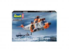 Revell modellező készlet  Westland Sea King Mk. 41 helikopter 1:72  132 darabos