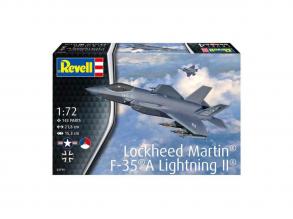 Revell modellező készlet  Lockheed Martin F35 A Lightning II repülő 1:72  143 alkatrész.
