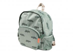 Done by Deer Croco Green 5 L zöld gyermek hátizsák