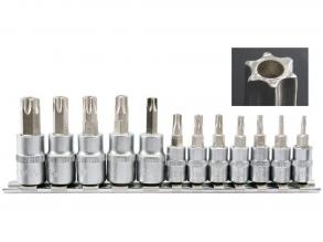 YATO Bithegy dugófejjel Torx Tamperp. 12 r. (1/4 col L=37mm T8-T30, 3/8 col