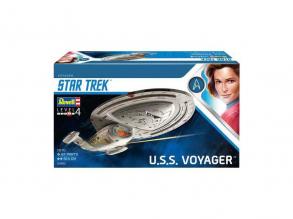 Revell modellező készlet  Star Trek: U.S.S. Voyager NCC-74656 csillaghajó, 1:670  67 darab,