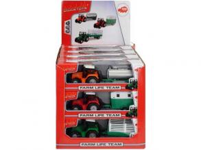 Farm life traktor 3 változatban 18cm - Simba Toys