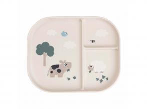 Done by Deer étkező tál kis farm, bézs