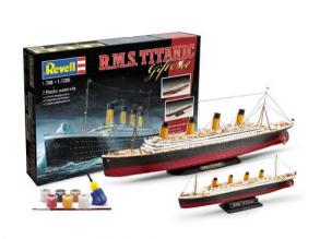 Titanic hajómodell 2 féle méretarányban ,51.0x8.0x36.0 cm-es - Revell