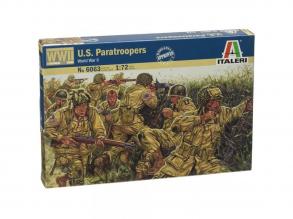 Italeri 1/72 U.S. Paratroopers katonai figurák makett